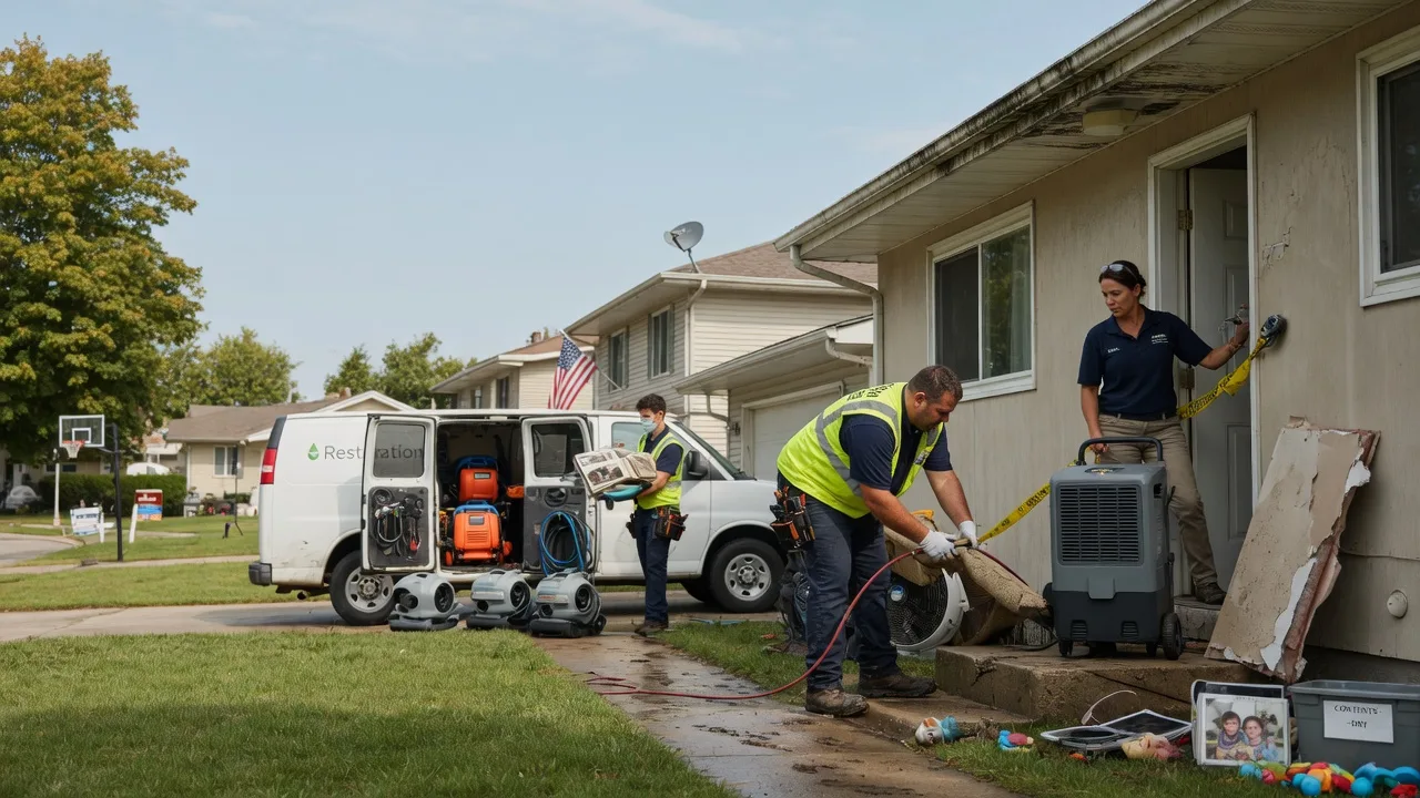 Water Damage Restoration in Lapaz, IN near me